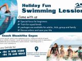 Swimming class in Matale