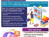 TRANSLAITON OF DOCUMENTS  FROM AND INTO MANY LANGUAGES ONLINE