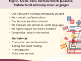 PROFESSIONAL TRANSLATION SERVICES